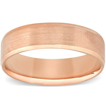 15.5 Women Ring Size Gemini Groom & Bride Flat Court Comfort Fit Rose Gold Titanium Wedding Rings Set Width 6mm & 4mm Men Ring Size 5.5 15.5 Women Ring Size Gemini Groom & Bride Flat Court Comfort Fit Rose Gold Titanium Wedding Rings Set Width 6mm & 4mm Men Ring Size 5.5